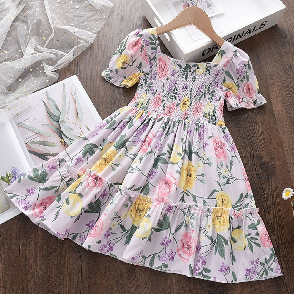 Menoea Girls Wedding Dress 2022 Summer Fashion Girl Kids Party Dresses Starry Sequins Outfits Gown Children Princess Clothes